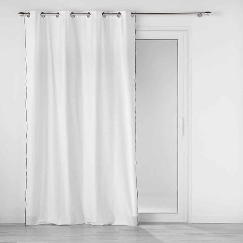 Rideau À ¿Illets "Mistraline" 140x240cm Blanc
