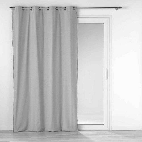Rideau À ¿Illets "Mistraline" 140x240cm Gris Chiné
