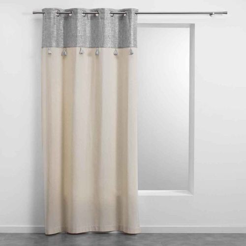 Rideau À ¿Illets "New Sultan" 140x240cm Argent