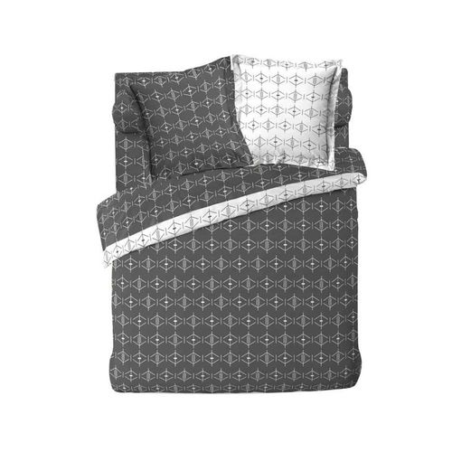 Housse De Couette "Aristide" 240x220cm Anthracite