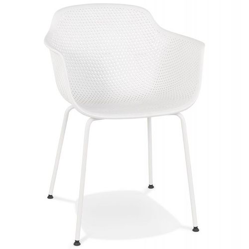 Paris Prix - Chaise Design "Hansboro" 81cm Blanc