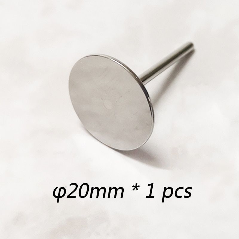 20 Mm 1pcs - Tampons De Disque Mtalliques Rutilisables, Ou...