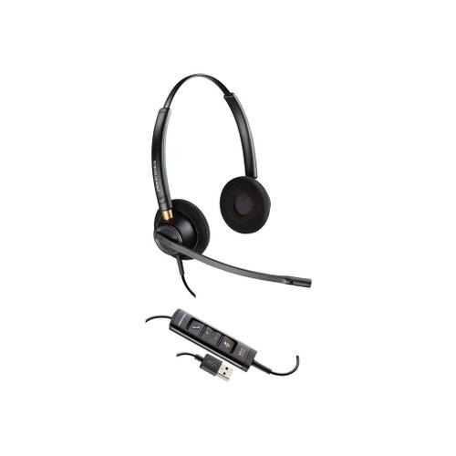 Poly EncorePro HW525 - 500 USB Series - micro-casque - sur-oreille - filaire - USB