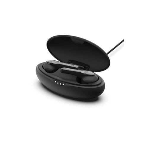 Belkin SoundForm Move - Écouteurs sans fil avec micro - intra-auriculaire - Bluetooth - noir