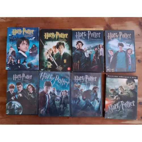 Lot Dvd Intégrale De La Série De Films Harry Potter Volumes 1 2 3 4 5 6 7 8