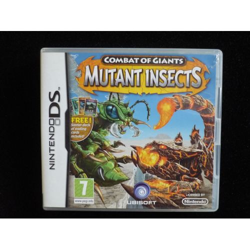 Jeu Nintendo Ds Mutant Insects Version En Anglais