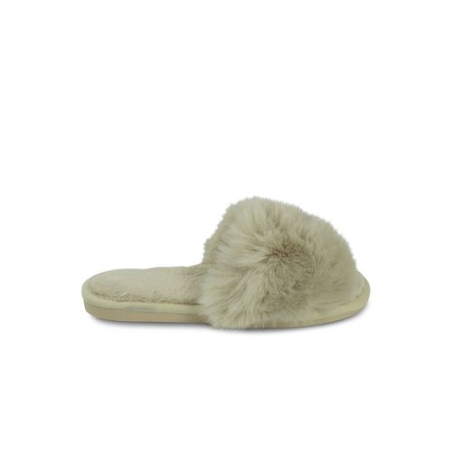 Chaussons Claquettesfemme Ecru