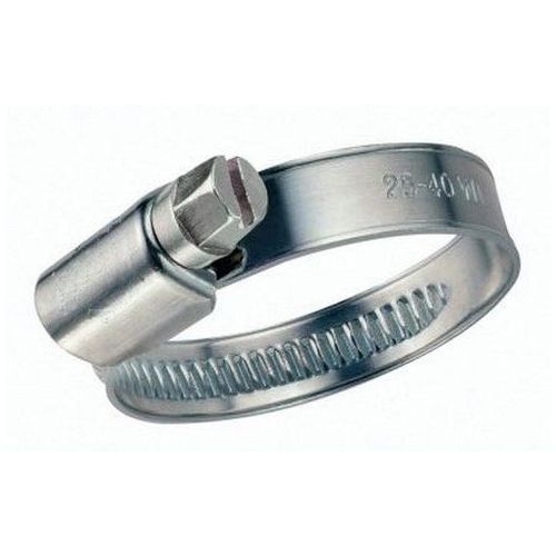COLLIER DE SERRAGE DURITE TUYAU INOX MARIN W5 LARGEUR 9 MM - Serrage 35 x 50