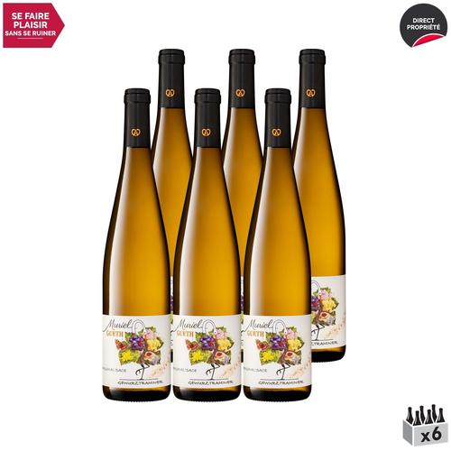 Domaine Gueth Alsace Original'sace Gewurztraminer Blanc 2019 X6