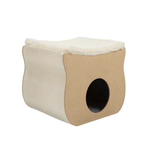 Niche Pour Chat Tigri Blanche Pliable