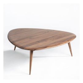 Am.Pm - Table Basse Noyer Massif, Théoleine, Grand Modèle - Beige