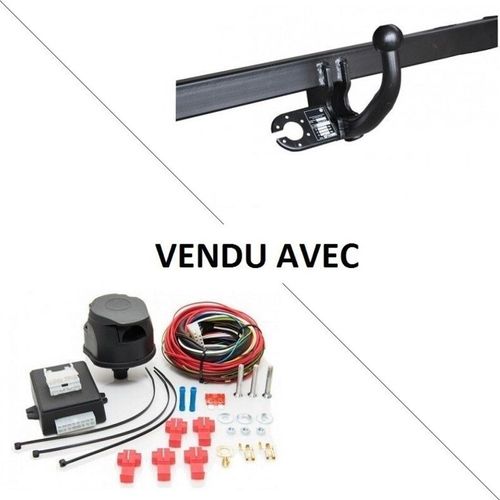 Attelage Renault Espace V Phase 2 (07/20-) Col De Cygne + Faisceau Universel 7 Broches + Boitier Électronique - Imiola