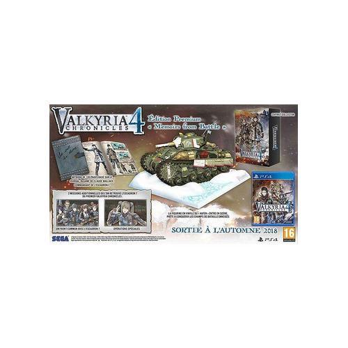 Valkyria Chronicles 4 : Memoirs From Battle Edition Collector Ps4