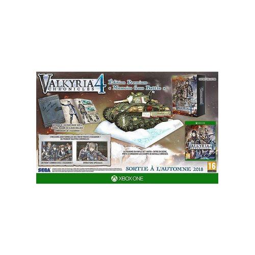Valkyria Chronicles 4 : Memoirs From Battle Edition Collector Xbox One