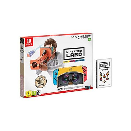 Nintendo Labo Kit Vr (Toy-Con 04) Ensemble De Base + Canon Switch