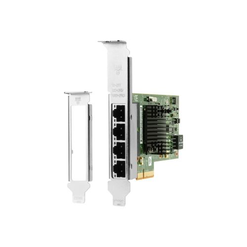 Intel I350-T4 - Adaptateur réseau - PCIe 2.1 x4 profil bas - Gigabit Ethernet x 4 - pour Workstation Z2 G4, Z2 G5, Z2 G8, Z2 G9, Z4 G4, Z6 G4, Z8 G4