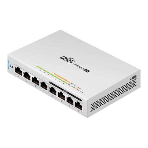 Ubiquiti UniFi Switch US-8-60W - Commutateur - Géré - 4 x 10/100/1000 + 4 x 10/100/1000 (PoE) - de bureau - PoE
