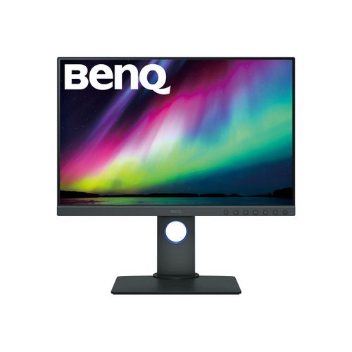 BenQ PhotoVue SW240 - SW Series - écran LED - 24.1" (24" visualisable) - 1920 x 1200 @ 60 Hz - IPS - 250 cd/m² - 1000:1 - 5 ms - HDMI, DVI-D, DisplayPort - gris