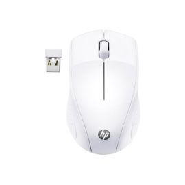 HP 220 - Souris - 3 boutons - sans fil - 2.4 GHz - récepteur sans fil USB - blanc neige - CTO - pour HP 24, 27; Pavilion 24, 27, 32, TP01
