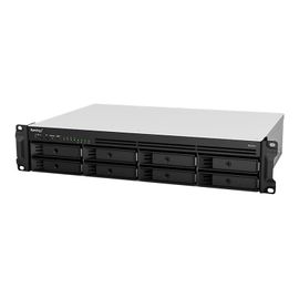 Synology RackStation RS1221+ - Serveur NAS - 8 Baies - rack-montable - SATA 6Gb/s - RAID 0, 1, 5, 6, 10, JBOD - RAM 4 Go - Gigabit Ethernet - iSCSI support - 2U