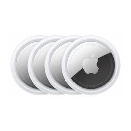Apple Airtag (Pack De 4) Blanc - Tracker Bluetooth Balise Connectée Anti-Perte