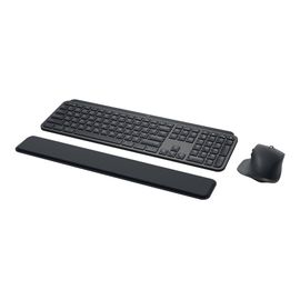 Logitech MX Keys Combo for Business - Ensemble clavier et souris - rétroéclairé - sans fil - Bluetooth LE - QWERTY - Pan Nordic - graphite