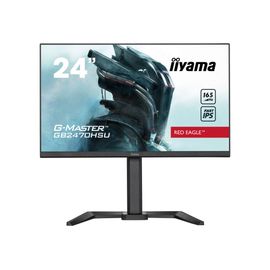 iiyama G-MASTER Red Eagle GB2470HSU-B5 - Écran LED - 24" - 1920 x 1080 Full HD (1080p) @ 165 Hz - Fast IPS - 250 cd/m² - 1100:1 - 0.8 ms - HDMI, DisplayPort - haut-parleurs - noir mat