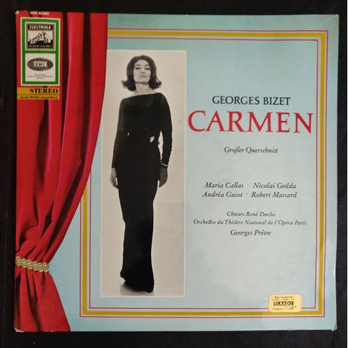 Maria Callas, Nicolai Gedda, Robert Massard, Andréa Guiot - Bizet - Carmen # Vinyle, Lp 33 Tours, Germany Stéréo, Musique Classique #