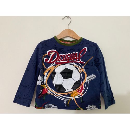 T-Shirt Longues Manches Desigual Taille 3/4 Ans