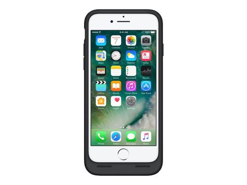 Apple Smart - Boîtier De Batterie Coque De Protection Pour Téléphone Portable - Silicone, Élastomère - Noir