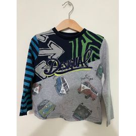 T-Shirt Longues Manches Desigual Taille 3/4 Ans