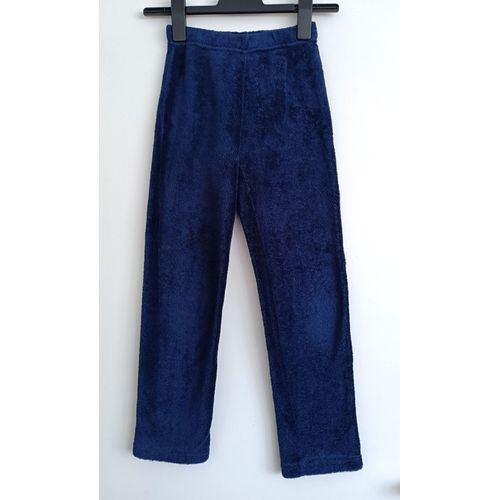 Pantalon De Pyjama Bleu Marine. Bas De Pyjama. In Extenso. Taille 10 Ans