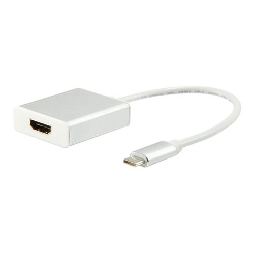 equip - Adaptateur audio/vidéo - 24 pin USB-C mâle pour HDMI femelle - 15 cm - support 4K