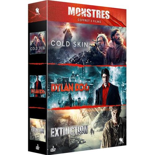 Monstres - Coffret 3 Films : Cold Skin + Dylan Dog + Extinction - Pack