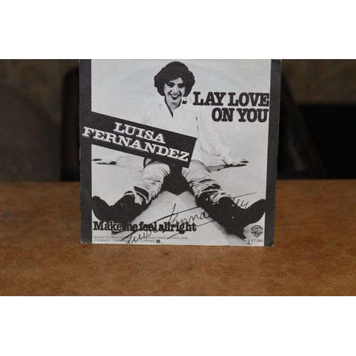 Luisa Fernandez Lay Love On You 45 Tours