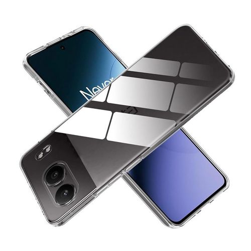 Coque Pour Oneplus Nord 4 - Housse Etui Silicone Gel Fine + Verre Trempe - Transparent Tpu