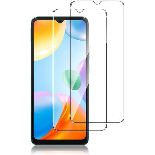 Verre Trempé Pour Xiaomi Redmi 10c 2 Pièces Dureté 9h Film Protection Écran Hd Clair Bulle Anti Rayures Film De Protection D'écran