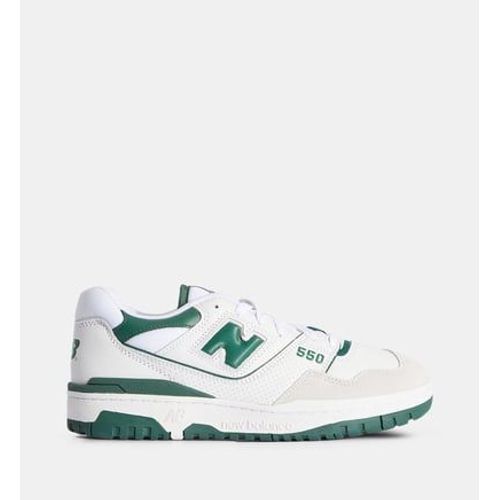 Chaussures New Balance Baskets Basses 550 Cuir Blanc