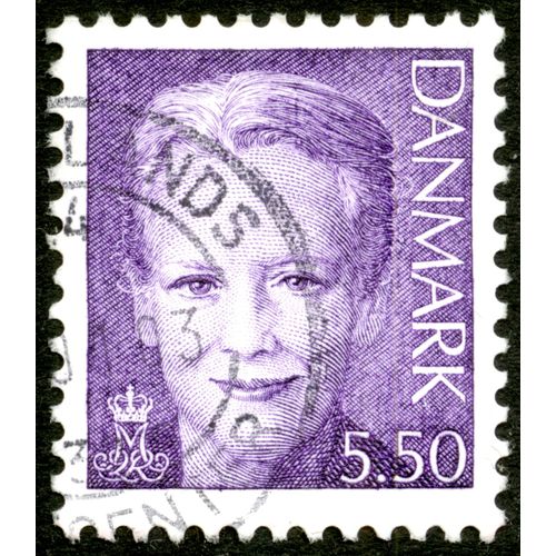 Timbre Oblitéré Danmark, 5.50