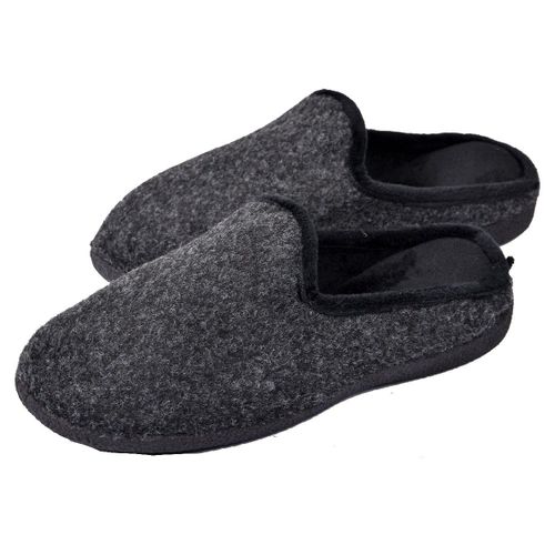 Pantoufles Pour Femme Premium Confort Et Résistance Mgxe12 Feutrine Anthracite