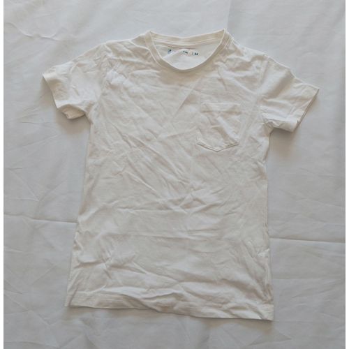 T-Shirt Blanc Garçon 8 Ans Marque Gémo
