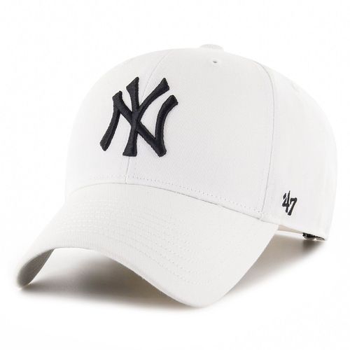 47 Brand Adjustable Cap - Mlb Basic New York Yankees Blanc