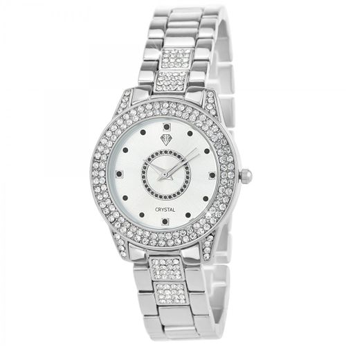Montre Enora Élégante Ornée De Cristaux Scintillants Par Sc Crystal