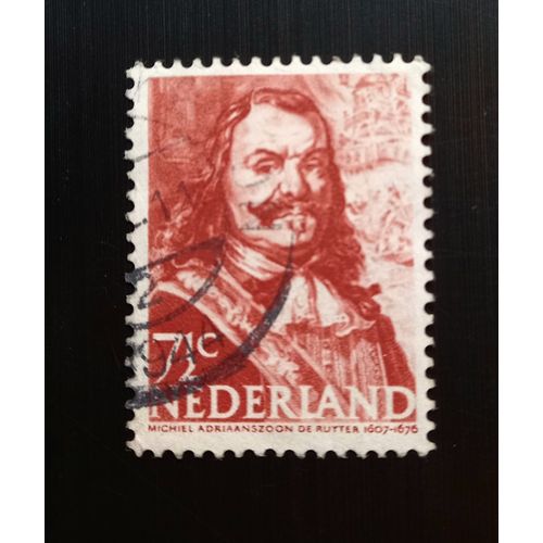 Timbre Pays Bas 1943 -1944 Dutch Naval Heroes - Modèle: Kuno Brinks