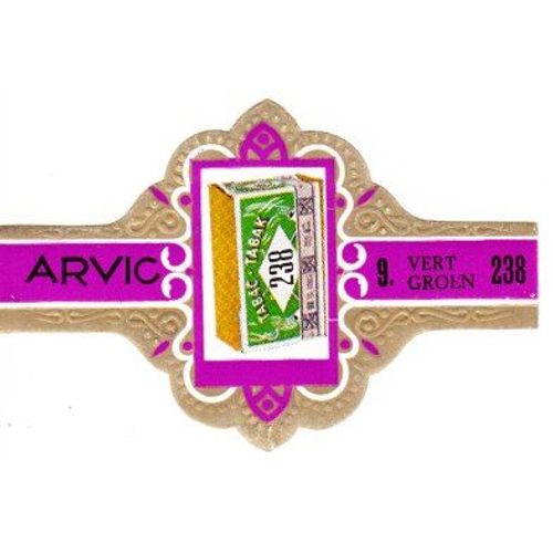 Bague De Cigare Arvic - N°9 - Vert Groen 238