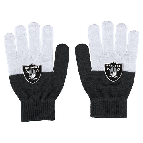 Gants À Blocs De Couleurs Pour Femmes Wear By Erin Andrews Las Vegas Raiders