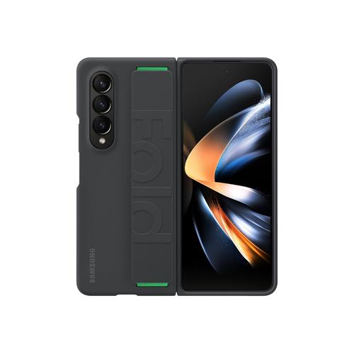 Samsung Ef-Gf936 - Étui À Rabat Pour Téléphone Portable - Silicone - Noir - Pour Galaxy Z Fold4