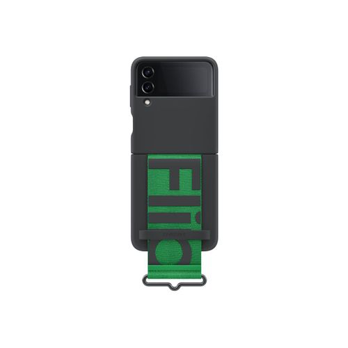Samsung Ef-Gf721 - Coque De Protection Pour Téléphone Portable - Silicone - Noir - Pour Galaxy Z Flip4