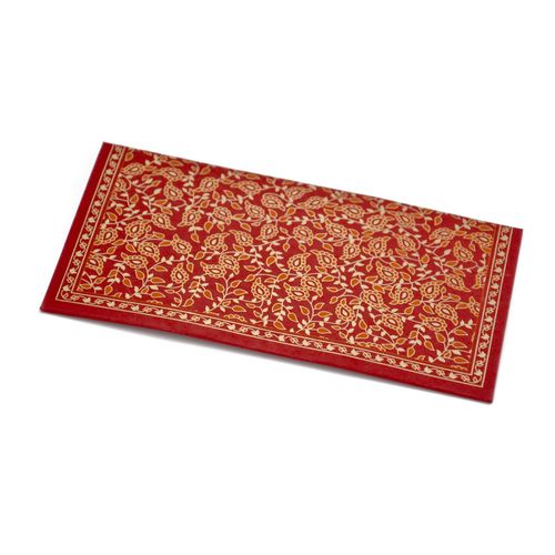 Papertree Taj Lot De 5 Enveloppes Cadeau19x10-Rouge/Orange