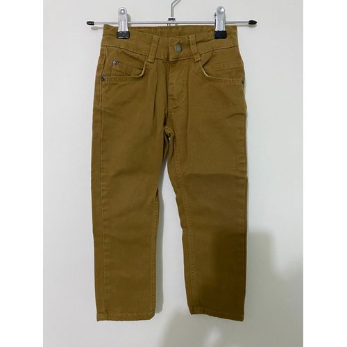 Pantalon Marron/Jaune Kanz 3 Ans